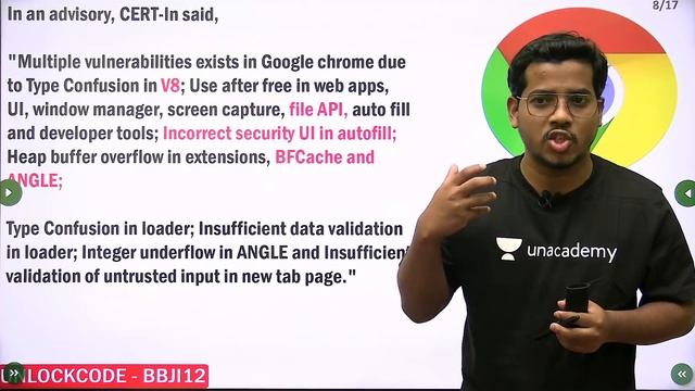 Indian Government (CERT-In) Issues Urgent Warning For Google Chrome Users смотреть онлайн