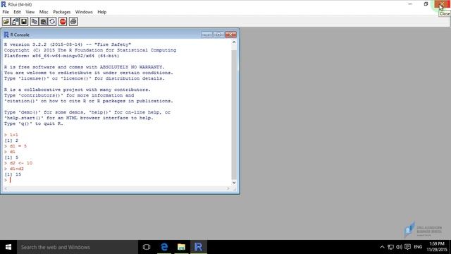 การใช้โปรแกรม R: การติดตั้ง R และ RStudio บน Windows (Install R and RStudio on Windows) смотреть онлайн