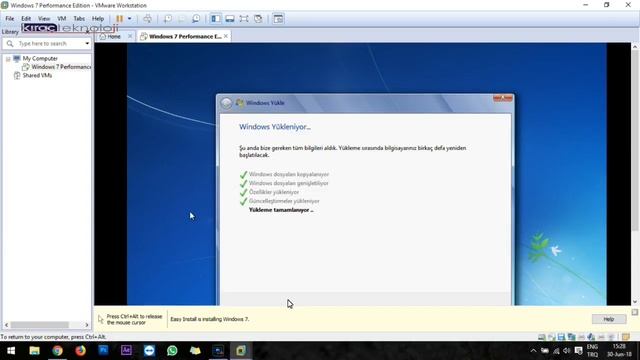 VMware Windows 7 kurulum смотреть онлайн