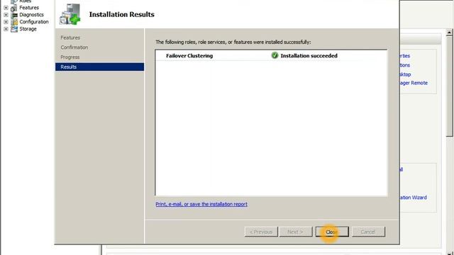 How To Install Feature Cluster in Windows Server 2008 R2. смотреть онлайн