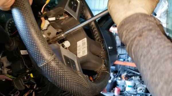 2009-2018 DODGE RAM 1500, 2500, 3500 HOW TO REMOVE LARAMIE STEERING WHEEL AND AIRBAG