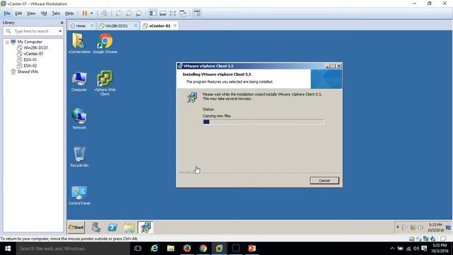 How to Install VMware vSphere Client 5.5 Client Step by Step смотреть онлайн