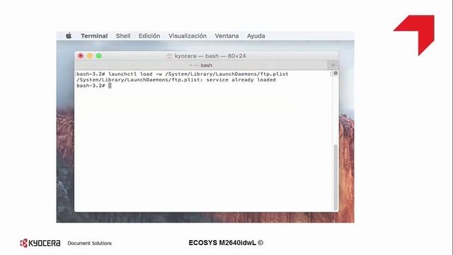 ECOSYS M2640idwL Escaneo a FTP Mac OSX 10 9 y posterior смотреть онлайн
