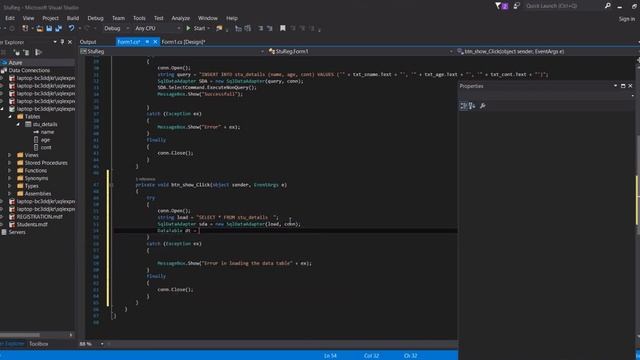 Datagridview in C# Windows form Application смотреть онлайн