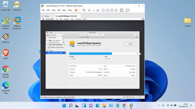How to Install macOS Mojave on VMware Workstation 16 Pro on Windows 11 смотреть онлайн