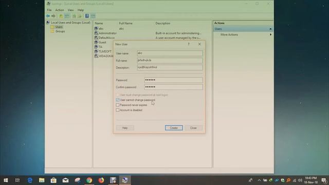 How to create and delete user accounts in windows 10 - Hindi смотреть онлайн