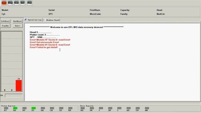 WD HDD Repair Tool Kits DFL-WD: Decryption