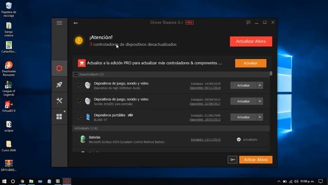 Actualizar, Recuperar, Restaurar, DRAIVER O CONTROLADORES DE TU PC (DRIVER BOOSTER) смотреть онлайн