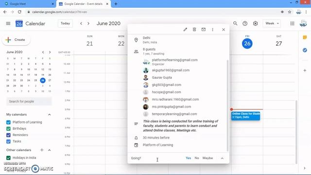 Google Meet | Google Meet App Tutorial for Online Class or Meeting смотреть онлайн