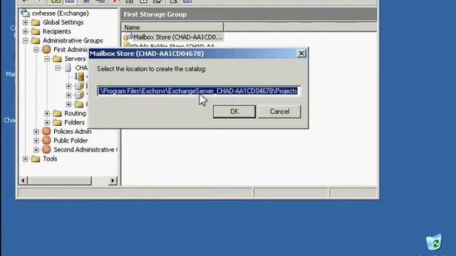 Recoving from a Lost Full-Text Index in Exchange Server.avi смотреть онлайн