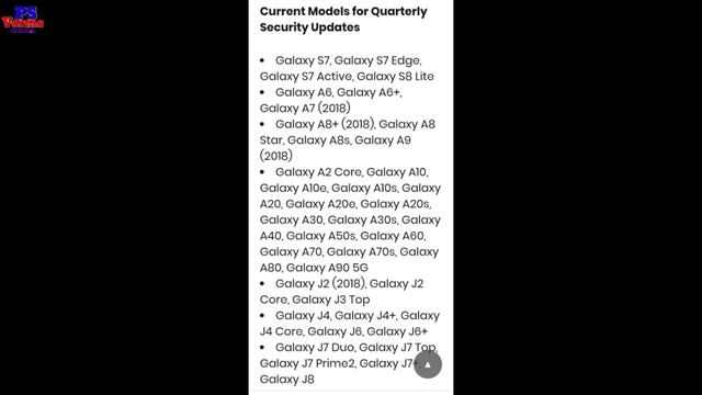 Samsung November Security update list Galaxy A30, A50, A70 and more Devices | November update смотреть онлайн