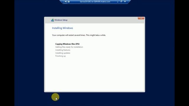 Installation of Windows Server 2012 R2 смотреть онлайн