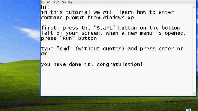 Entering command prompt from Windows XP смотреть онлайн