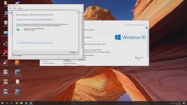 Realtek RTL8139 Ethernetkarte unter Windows 10