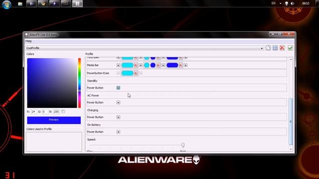 AlienFX Lite for Linux and Windows смотреть онлайн
