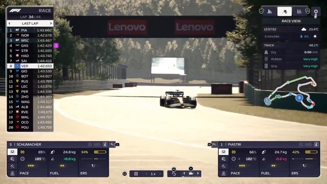 Mid-Season Momentum - F1 Manager 23 Hardcore [Alpha Tauri]: S05/13 - Spa Part 2 смотреть онлайн