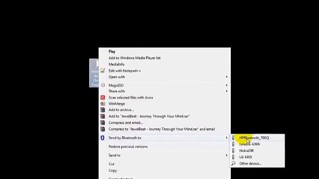 Cara Menghubungkan Bluetooth Handphone ke Laptop & Tes Transfer File смотреть онлайн
