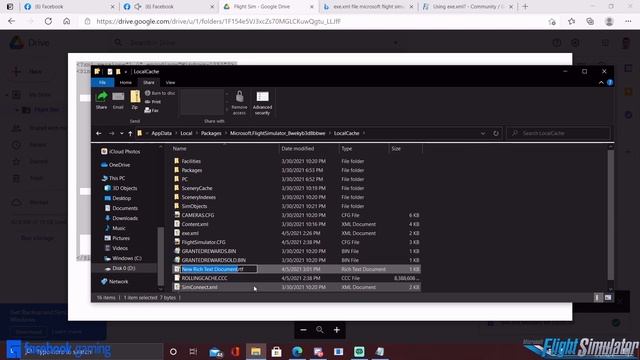 Microsoft Flight 2020 - Editing exe.xml File For Auto Loading смотреть онлайн