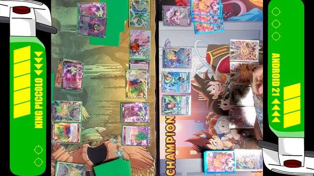 King Piccolo (R) vs Self-Control Android 21 (U/G) | DBS TCG смотреть онлайн