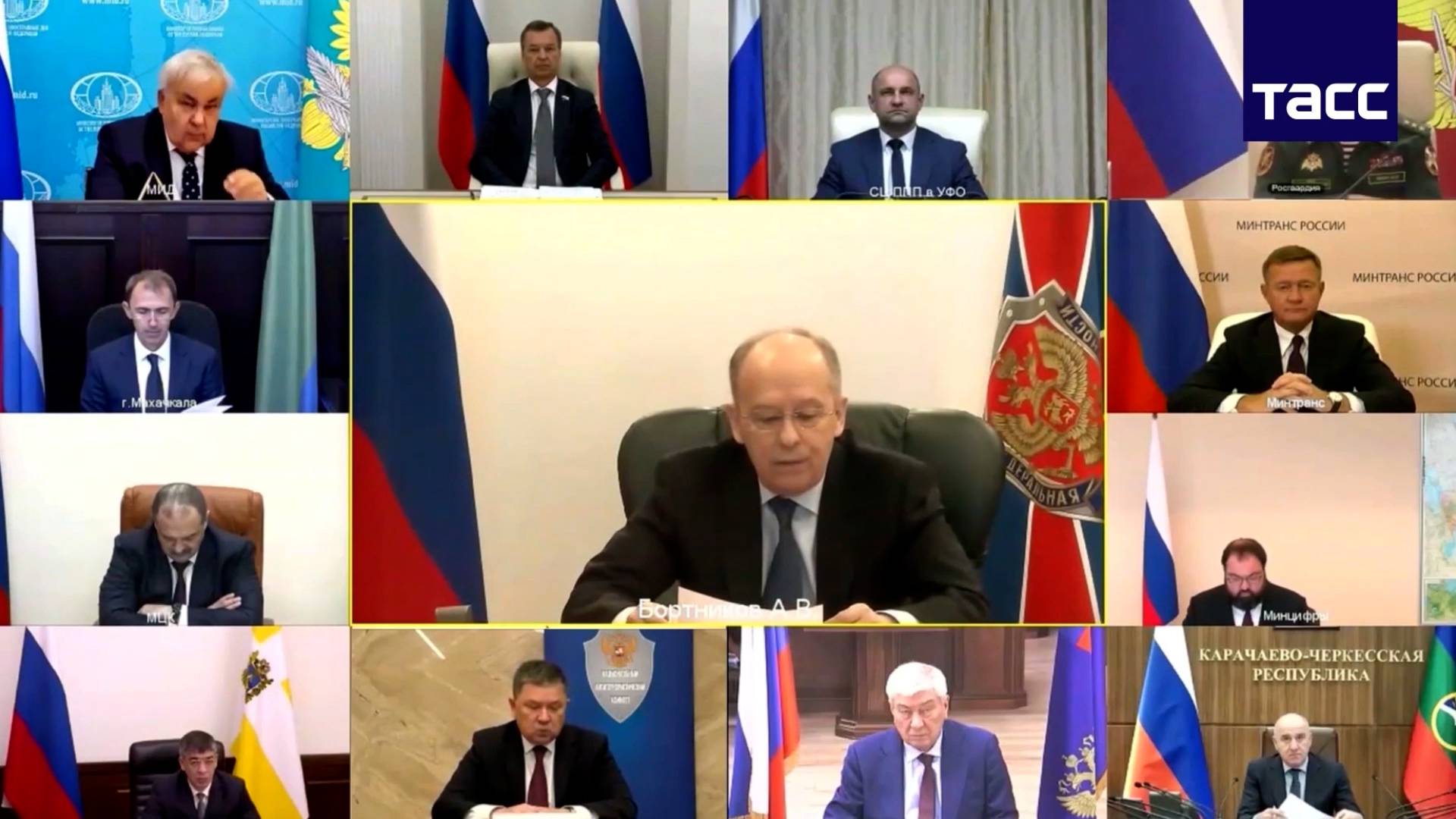 Казбек Коков принял участие по видеосвязи в заседании Национального антитеррористического комитета