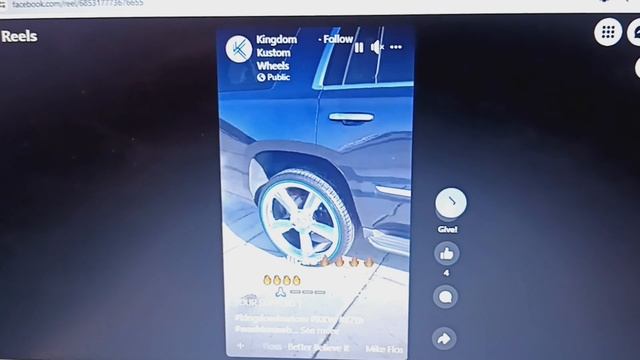 Cadillac Escalade dark blue nice good rims vogue tires blue very good drive смотреть онлайн