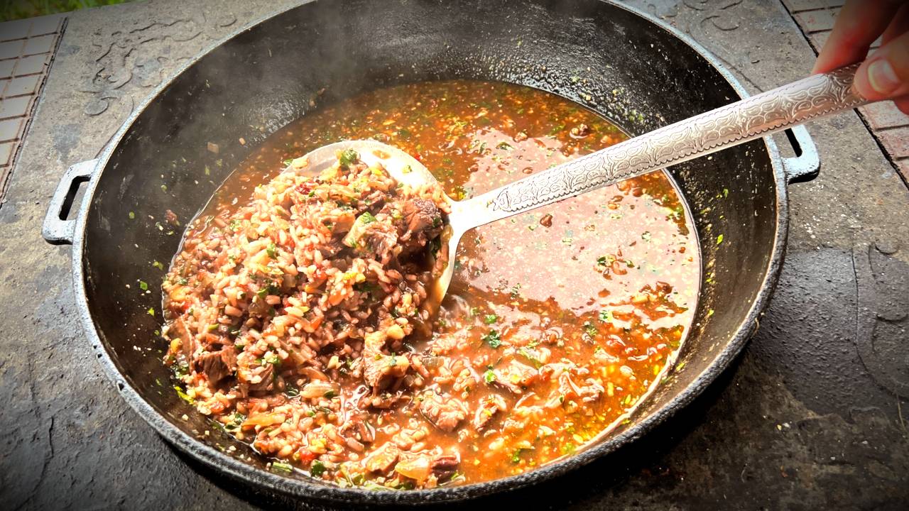 Настоящий ХАРЧО! Правильный Рецепт Грузинского супа Харчо. смотреть онлайн