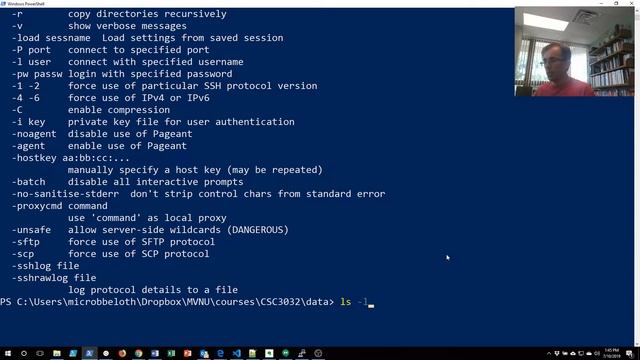 Transferring files to/from remote system with pscp смотреть онлайн