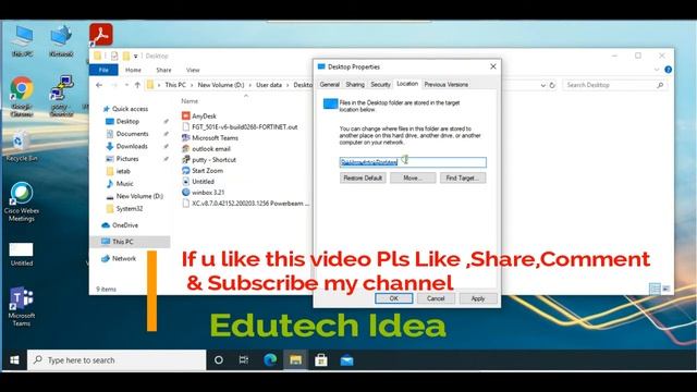 How To Change Default C: User Storage Location TO Another Drive смотреть онлайн