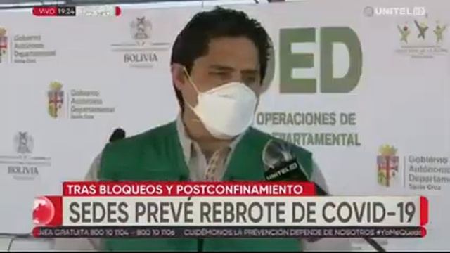 05092020 MARCELO RIOS SEDES PREVE UN REBROTE DE CASOS DE COVID 19 UNITEL смотреть онлайн
