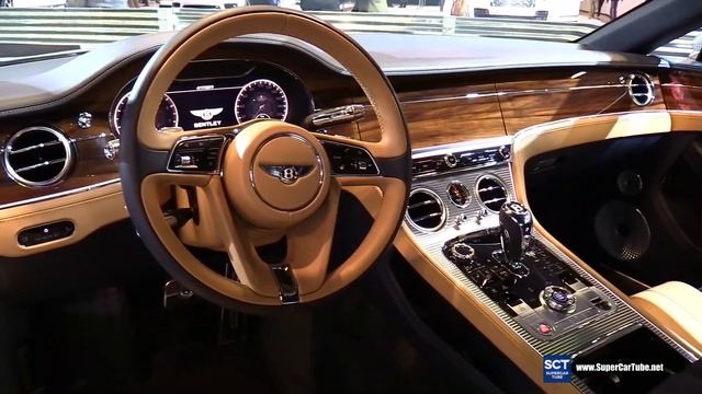 2019 Bentley Continental GT - Exterior and Interior Walkaround - 2019 NY Auto Show смотреть онлайн