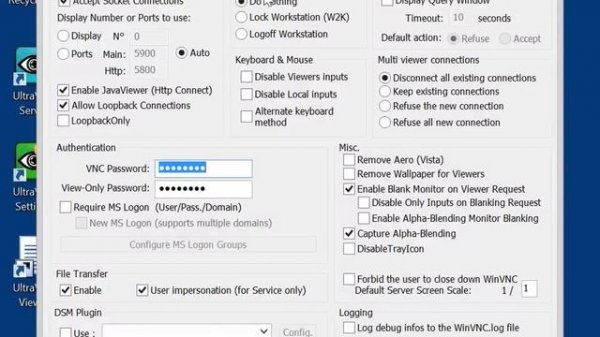 Install UltraVNC - Windows 8.1 - Remote Desktop