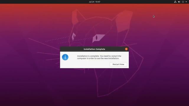 Ubuntu 20 04 Desktop Edition Installation смотреть онлайн
