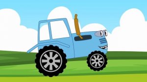 Синий трактор - песенка Трактор Дыр-Дыр.