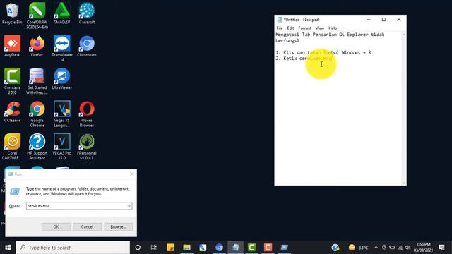 Cara Mengatasi Pencarian Windows Explorer Tidak Berfungsi di Windows 10 | How to Fix Explorer Searc смотреть онлайн