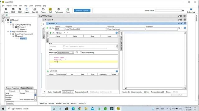 How to call Rest API in SOAPUI ? | Testing Your REST API In SoapUI ? | Spring Boot Rest API | Hindi смотреть онлайн