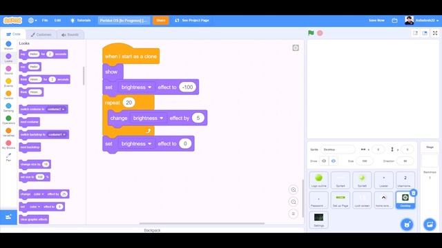 OS In Scratch 3.0 || Operating System Part - 4
