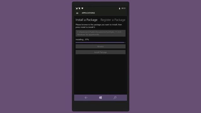 Como Mudar a Fonte do Windows 10 Mobile com o Font Style смотреть онлайн