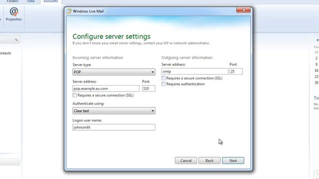 Support Help: How to set up your email in Windows Live Mail смотреть онлайн