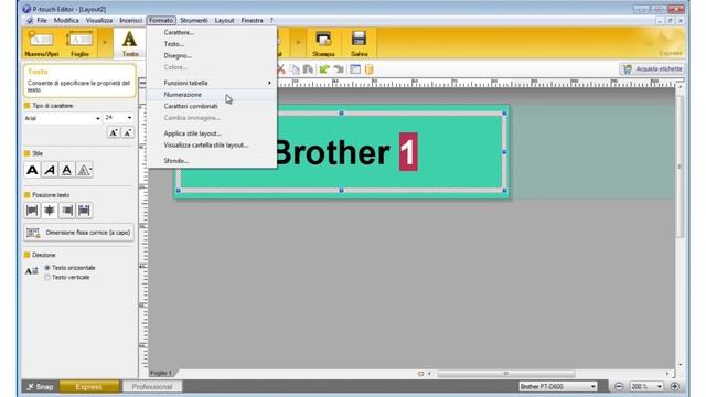 Brother How To P-Touch Editor | Come aggiungere una numerazione смотреть онлайн