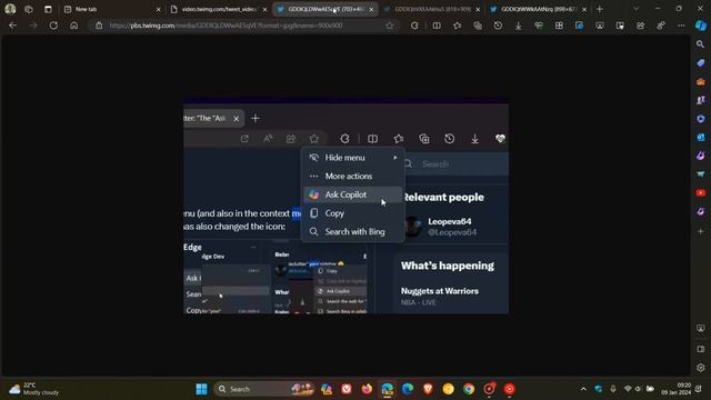 Microsoft furthers work integrating Copilot into Edge смотреть онлайн
