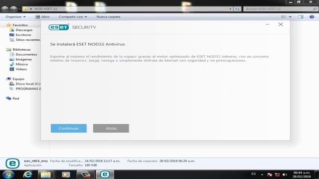 COMO INSTALAR NOD 32 EN UNA COMPUTADORA 2018 смотреть онлайн