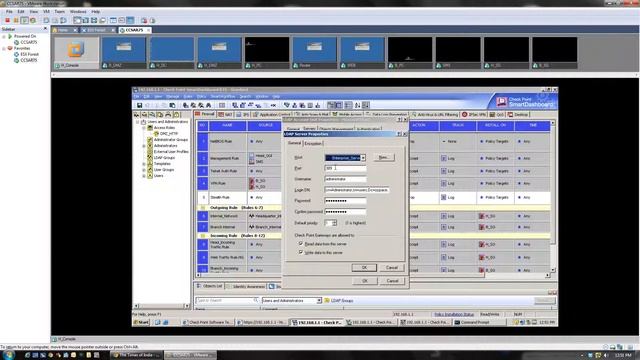 Checkpoint SMS and Microsoft AD Integration смотреть онлайн