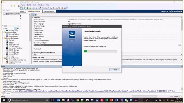 Day 6 : How to view installation debug logs for Installshield installer смотреть онлайн