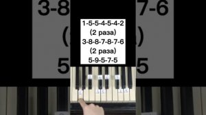HOW TO PLAY BAD GUY ON THE PIANO!? | PIANO BY NUMBERS #shorts