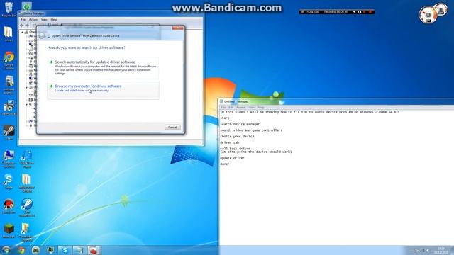 how to fix the no sound device on windows 7 смотреть онлайн