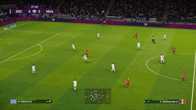 PES 2020 | Greece vs Moldova - World Cup 2010 | Full Gameplay | 1080p 60FPS смотреть онлайн