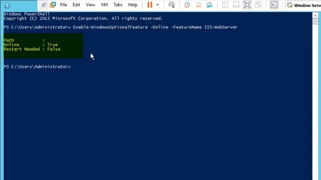 Enable or Disable Windows Feature via PowerShell смотреть онлайн
