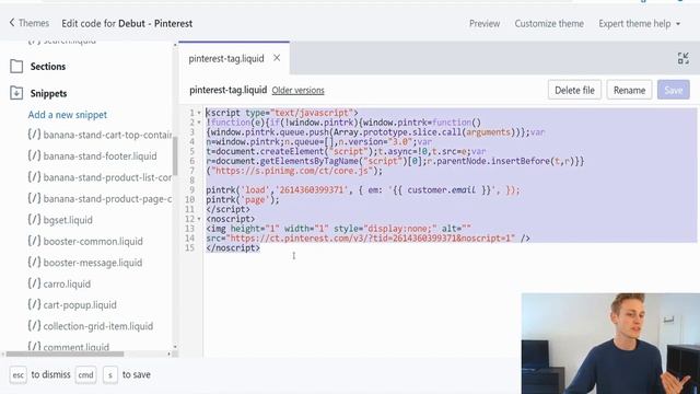 Pinterest Conversion Tracking for your Shopify Store - how to set up your Pinterest Tag смотреть онлайн