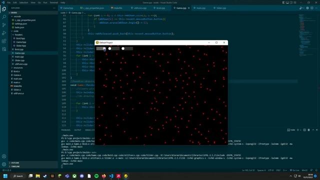 Project 1 - Boids (C++ and SFML) смотреть онлайн