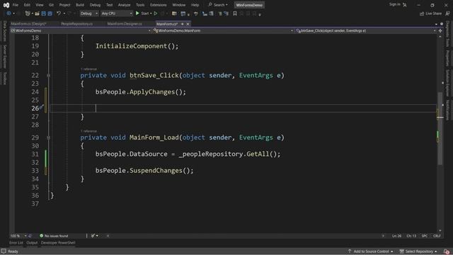 Windows Forms: Validação de Form com Data Binding e Atributos смотреть онлайн